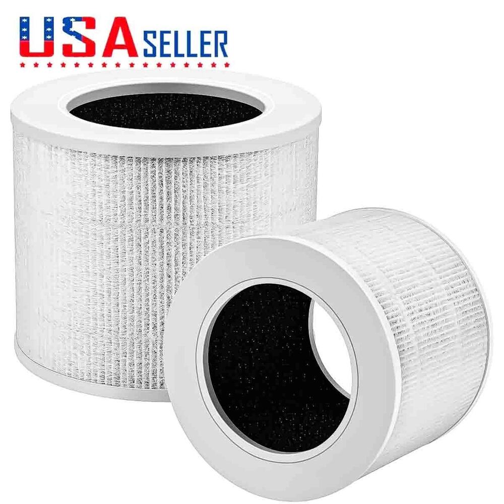 2 Pack Core Mini-RF Replacement Filter For LEVOIT Core Mini Air Purifier 3-in-1